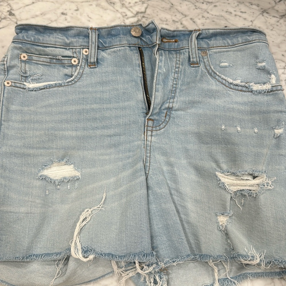 Madewell denim shorts high rise